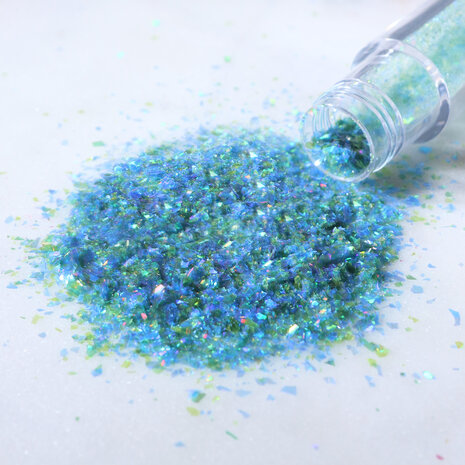 PME Magic Sprinkles, Eetbare Iriserende Glittervlokken – Eiland Lagune (3g)