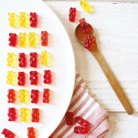 Scrapcooking Silicone Mal Snoepbeertjes 23,3 x 12,6 x 1,5 cm