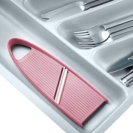 Westmark Groentesnijder en Rasp - Hobelix- roze