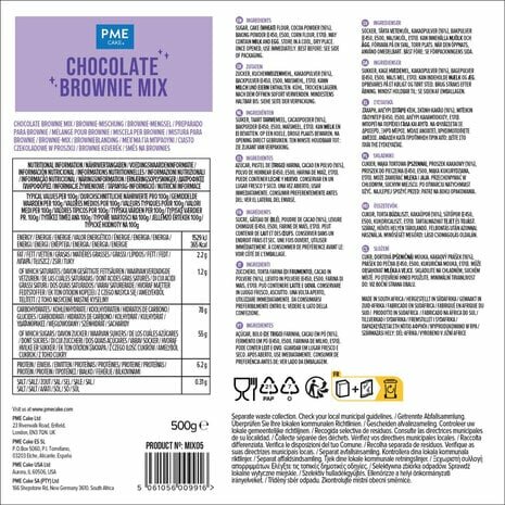 PME Chocoladebrowniemix (500g)
