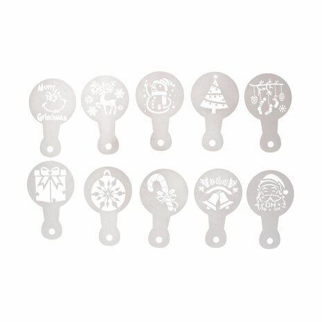 Wilton Stencils Kerst set/20