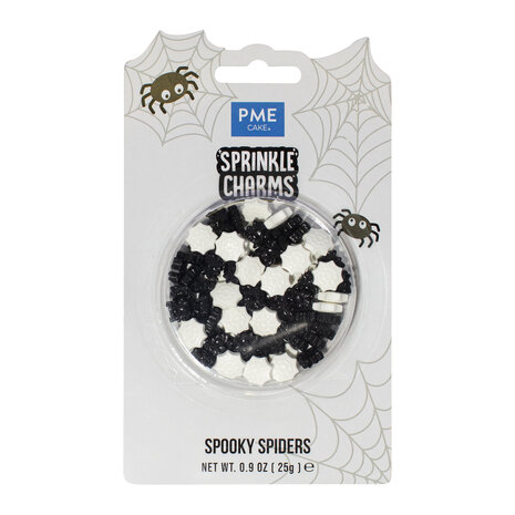 PME Halloween Charm Strooisels – Spinnen (25g)