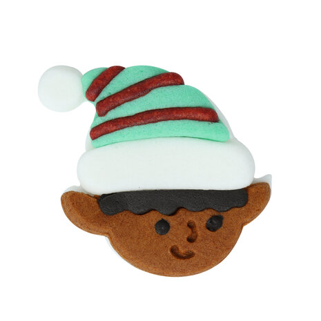 PME Kerst Eetbare Suikerdecoraties - Santas coming to town (12 stuks)