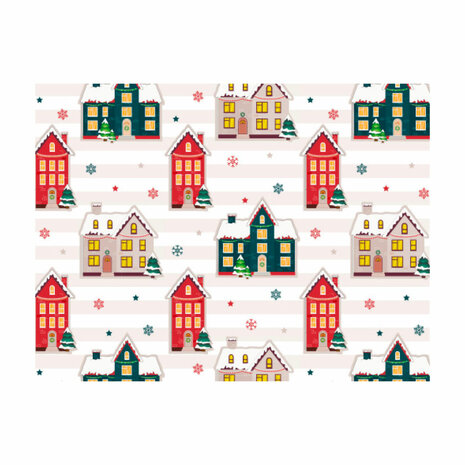 Decora Happy Christmas Box for Sweets pk/1