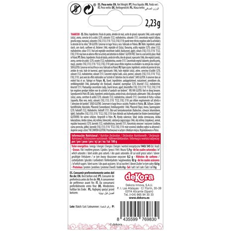 Dekora Edible Wafer Flowers, Blossoms and Leaves