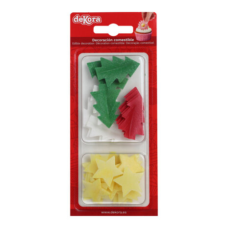 Dekora Edible Wafer Christmas Pack Set/26