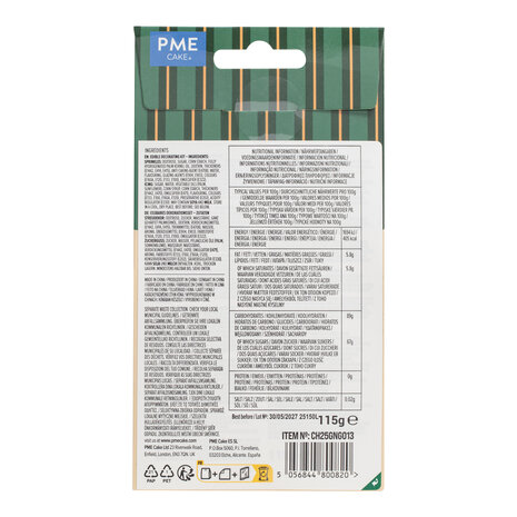 PME Peperkoekhuis Decoratieset 115g