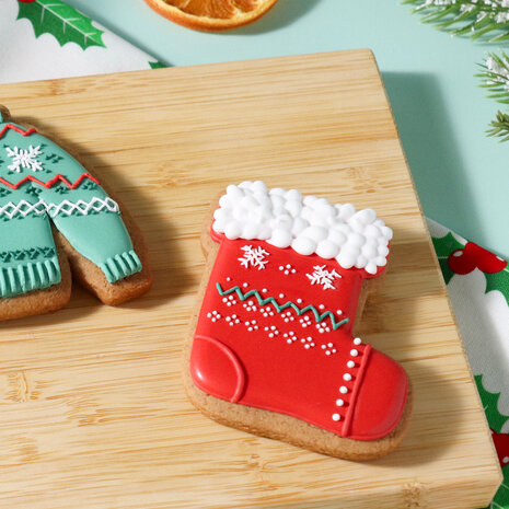 PME Kerst Koekjesuitstekers & Stempels - Gezellige Kerst Set/3