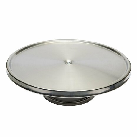 BrandNewCake Taartplateau RVS Ø32x8cm