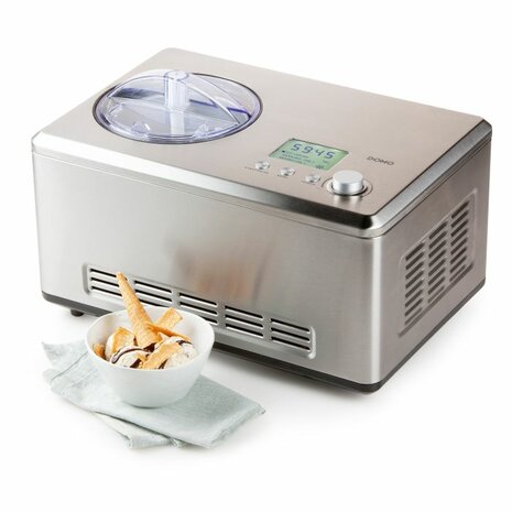 DOMO Eismaschine mit Kompressor &ndash; 2 L