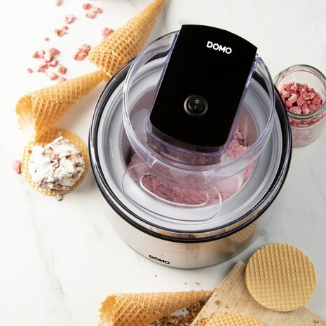 DOMO Eismaschine &lsquo;GelaTwist&rsquo; &ndash; 2 L