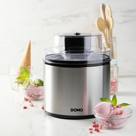 DOMO Eismaschine &lsquo;GelaTwist&rsquo; &ndash; 2 L