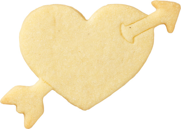 Birkmann Heart with arrow cookie cutter 8cm