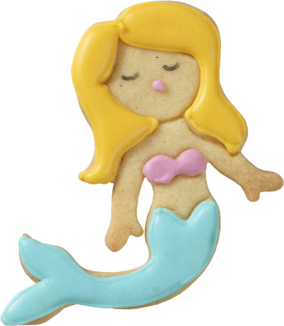 Birkmann Mermaid swimming cookie cutter 9cm