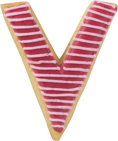 Birkmann Letter V cookie cutter 6cm