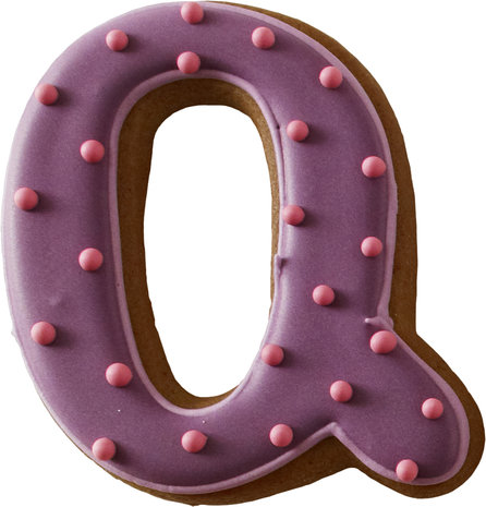 Birkmann Letter Q cookie cutter 6cm