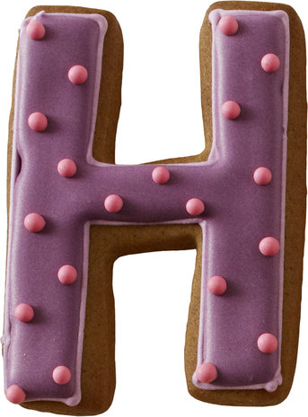 Birkmann Letter H cookie cutter 6cm