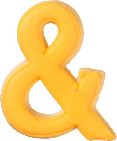 Birkmann Ambersand cookie cutter 6cm