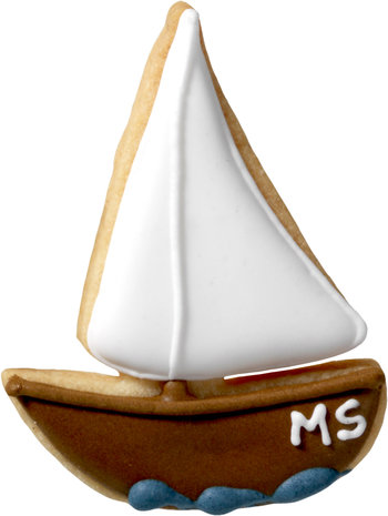 Birkmann Sailing boat Cookie cutter 7cm