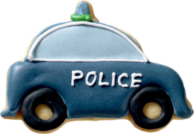 Birkmann Police Car Cookie Cutter 7,5cm