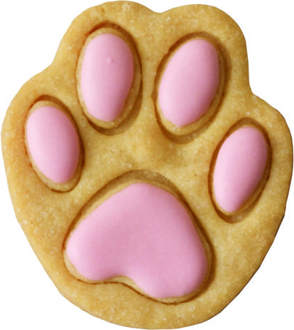 Birkmann paw cookie cutter 6cm