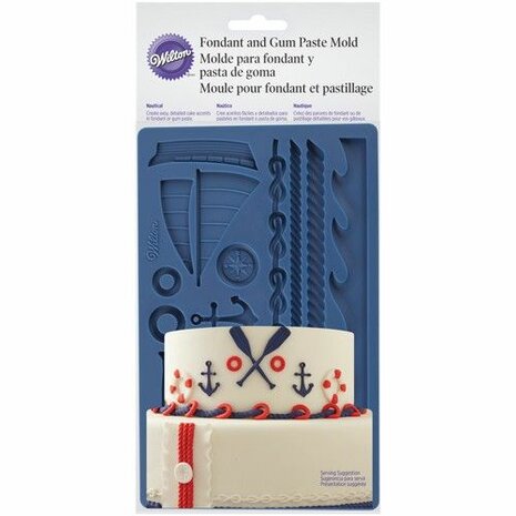 Wilton Fondant & Gum Paste Mold Nautical