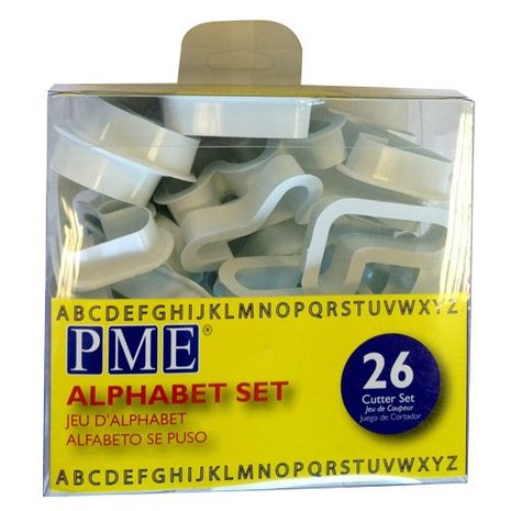 PME Découpoir Alphabet Set (x26) - Kaatjes Bakwinkel