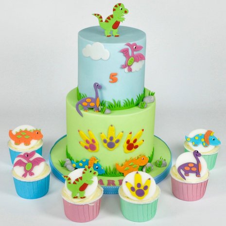 FMM Cute Dinosaur Tappit Set/2