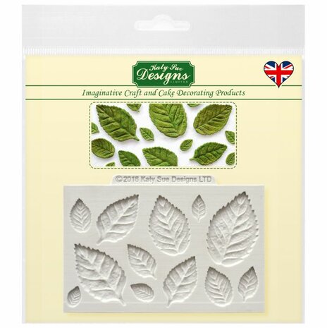 Katy Sue Mould Rose Leaves