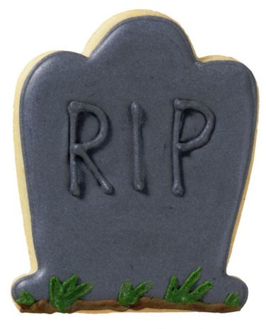 Birkmann Gravestone cookie cutter 7cm