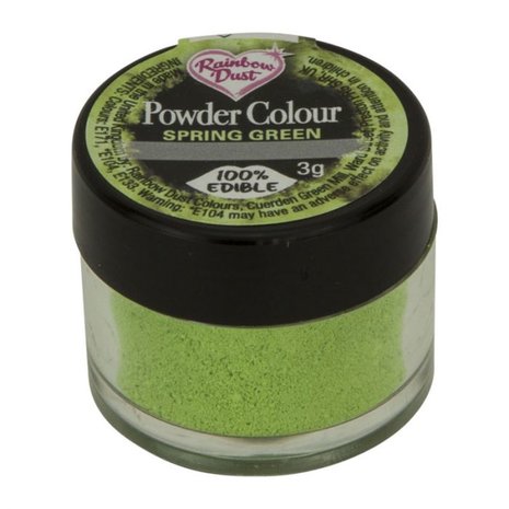 Rainbow Dust Powder Colour Green - Spring Green >