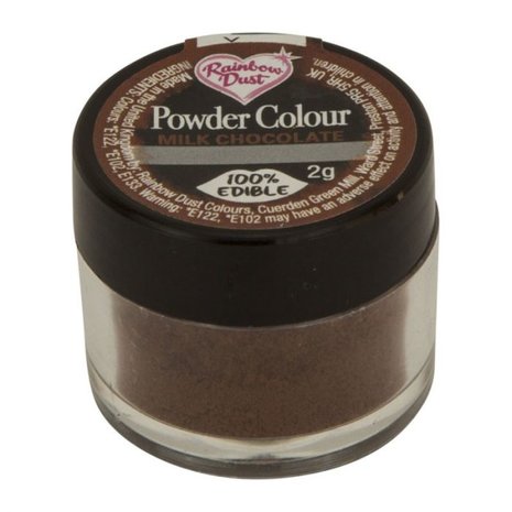 Rainbow Dust Powder Colour Brown - Milk Chocolate