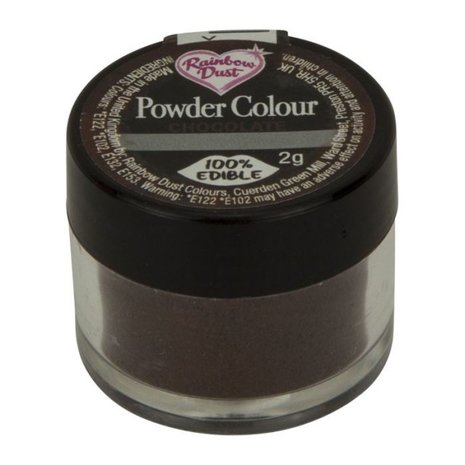 Rainbow Dust Powder Colour Brown - Chocolate