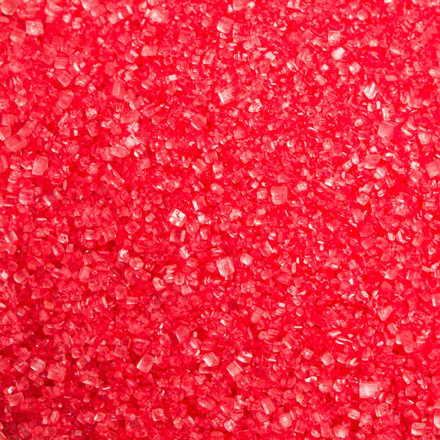 Decora Glittered Sugar Red 100g