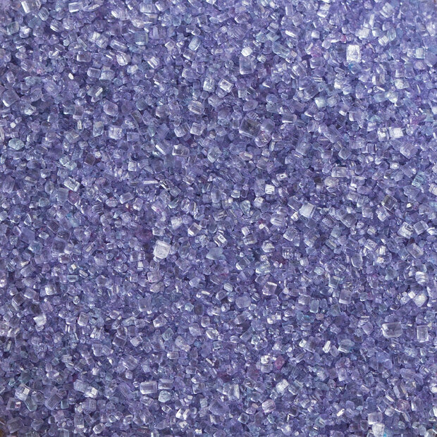 Decora Glittered Sugar Violet 100g