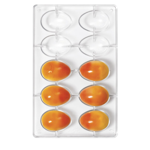 Decora Egg Chocolat Mold 30g, 10 Cavities 60 x 42mm