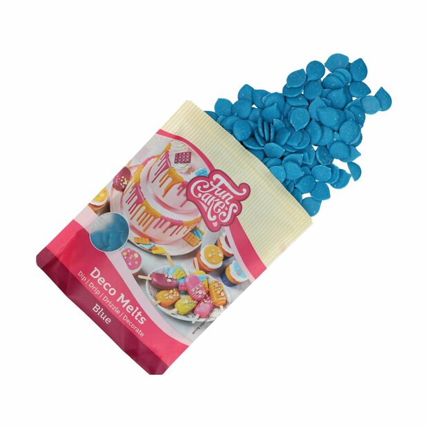 FunCakes Deco Melts Blue 250g