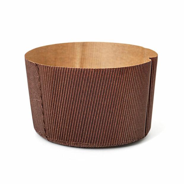 Decora Papieren Ronde Brood &amp; Brioche Bakvorm 5st