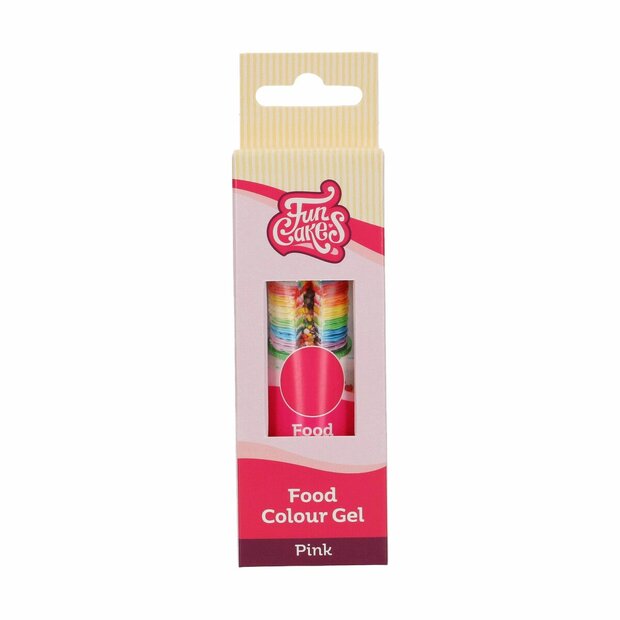 FunCakes Gel Colorant Alimentaire Rose 30 g