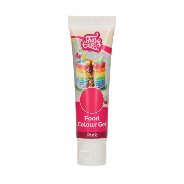 FunCakes Gel Colorant Alimentaire Rose 30 g