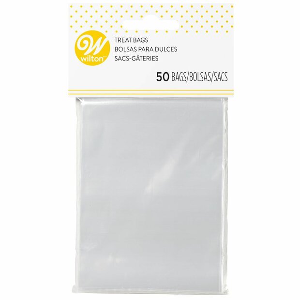 Wilton Lollipop Bags Clear pk/50