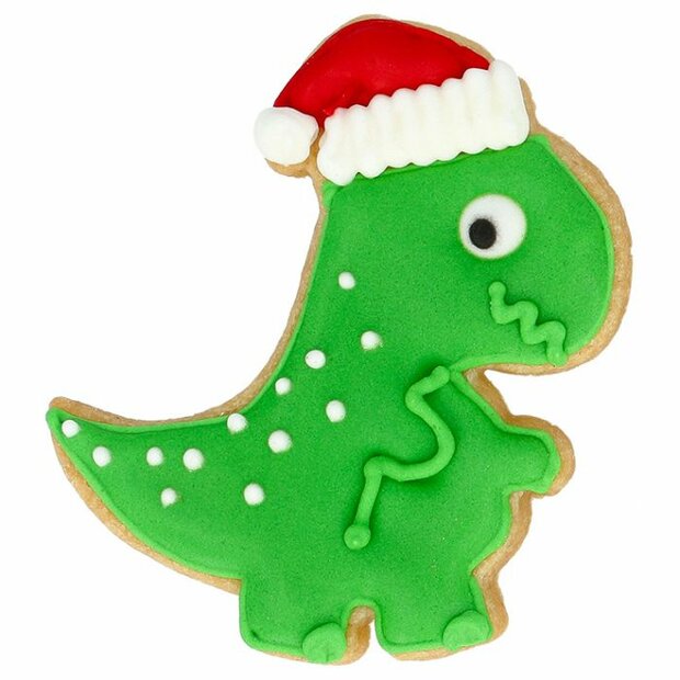 Birkmann Christmas Dino Cookie Cutter 8cm