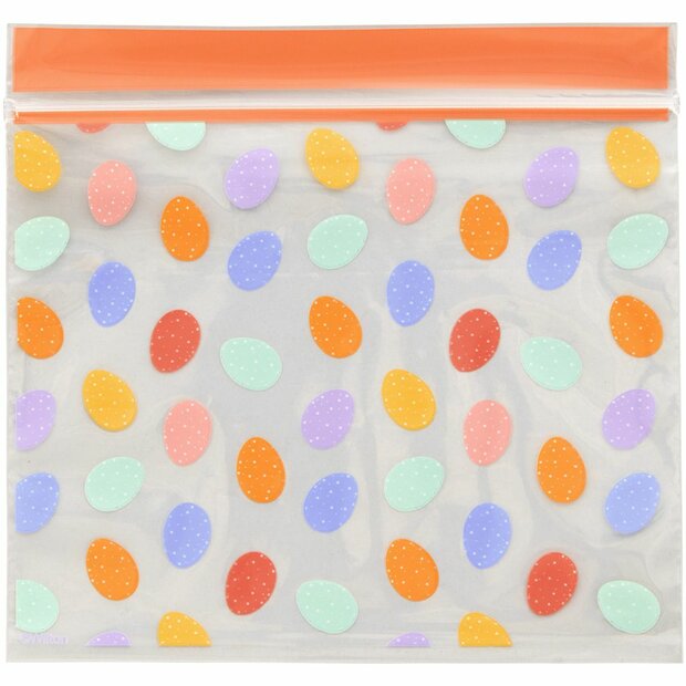 Wilton Hersluitbare Traktatiezakjes &ndash; Eggs &ndash; 20 stuks