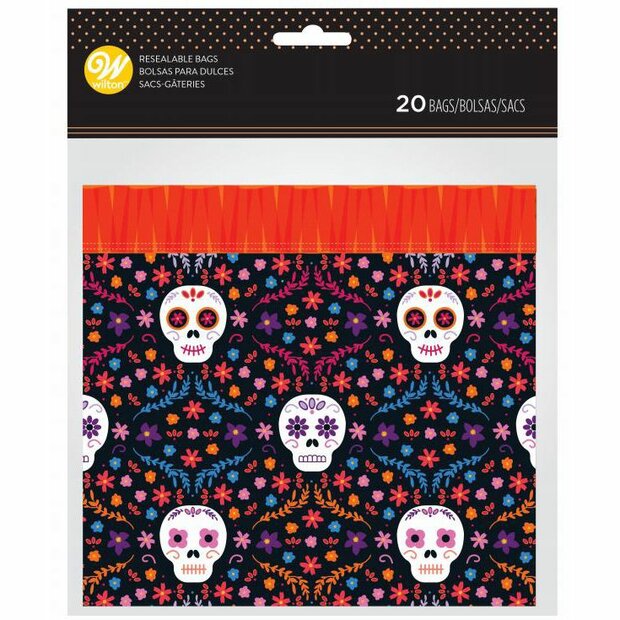 Wilton Traktatiezakjes Day Of The Dead pk/20