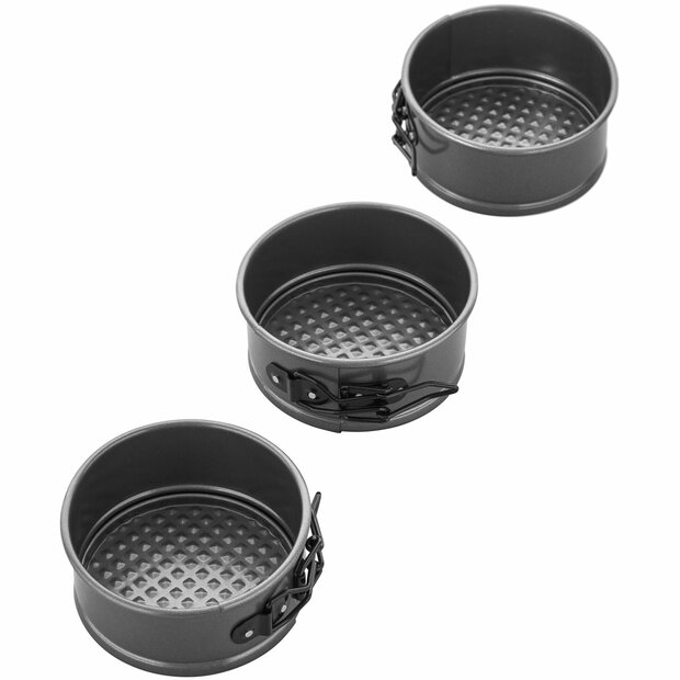 Wilton Mini Springvormen &Oslash;10 &times; 5 cm &ndash; Set van 3