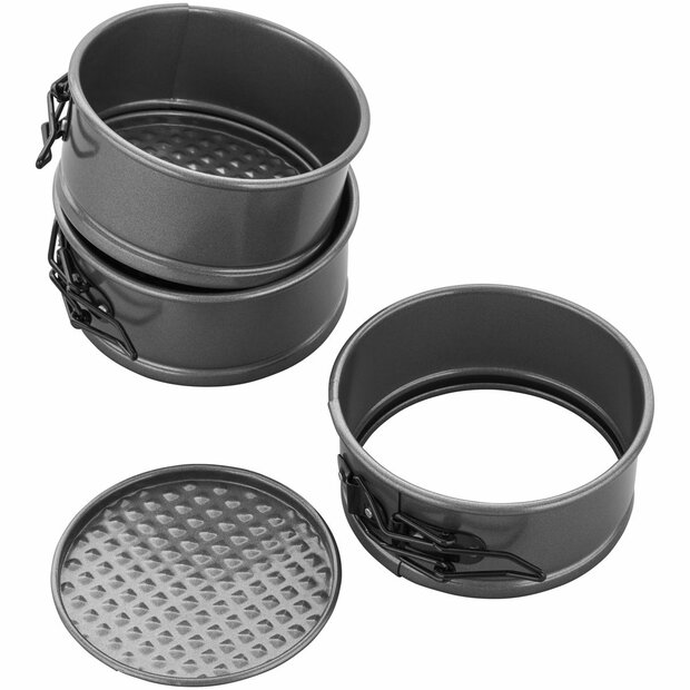 Wilton Mini Springvormen &Oslash;10 &times; 5 cm &ndash; Set van 3
