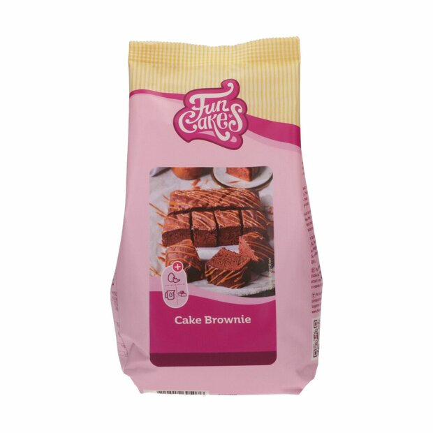FunCakes mix voor Cake Brownie 500 g 