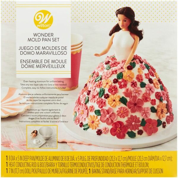 Wilton Wonder Mold Kit &ndash; 3D Jurk Bakvorm