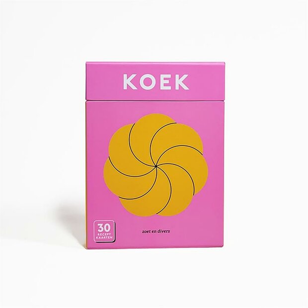 Koek &ndash; 30 receptkaarten