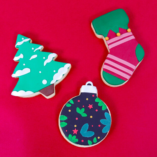 PME Feestelijke Kerst Koekjesuitsteker Set/3